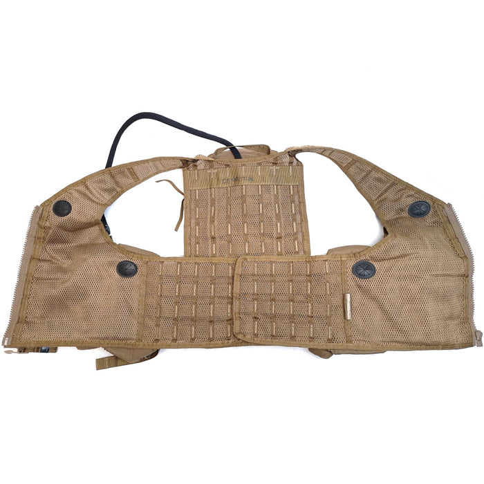 NZ Army Coyote MOLLE Vest w/ Pouches - Large - New Zealand Army Surplus -