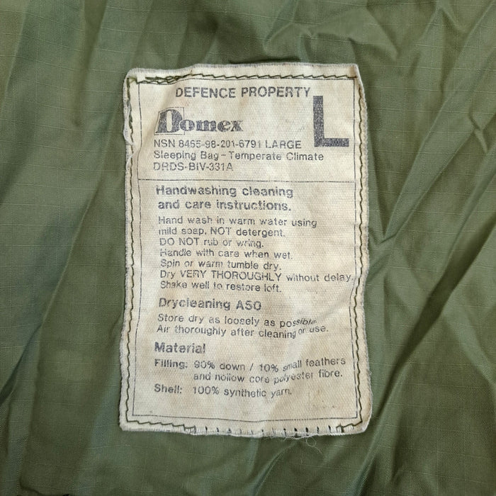 NZ Army Domex Sleeping Bag - New Zealand Army Surplus -