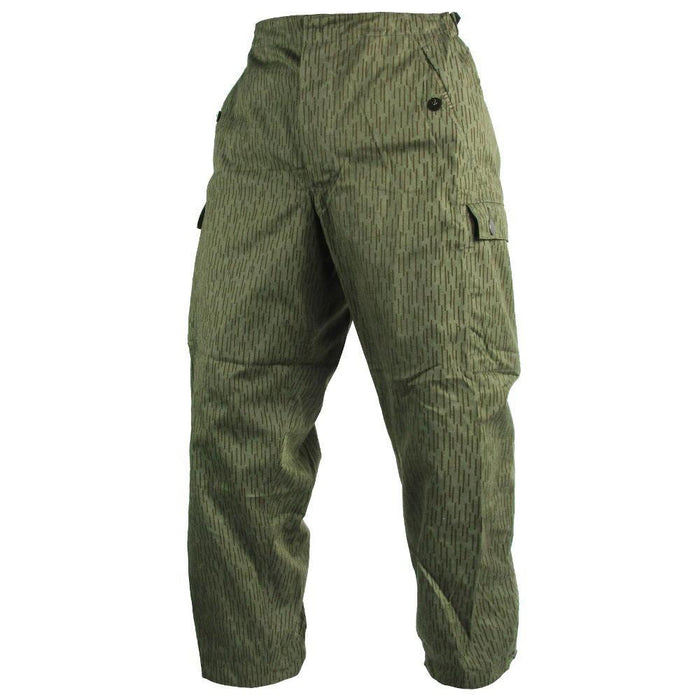 East German Rain Camo Trousers - Grade 2 - East German Army Surplus - Cargo Trousers