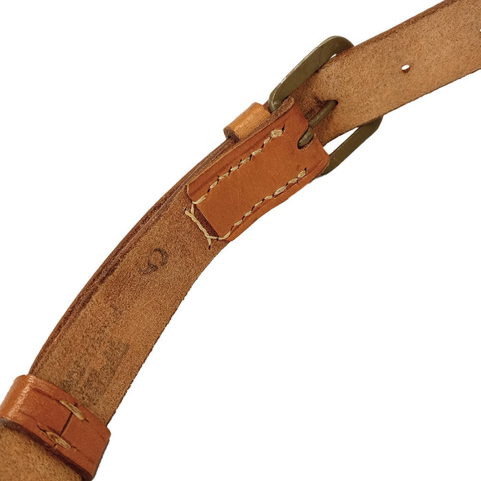 Czech Army Leather Trouser Belt