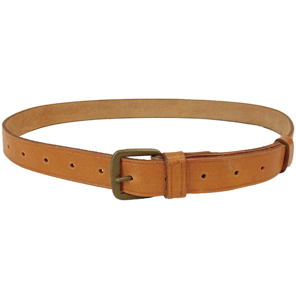 Czech Army Leather Trouser Belt - Czech Army Surplus - Belts