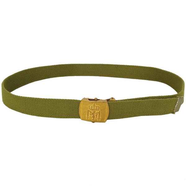 Norwegian Army Olive Drab Belt - Norwegian Army Surplus - Belts