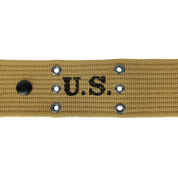 US Repro M1936 Khaki Pistol Belt - Mil-Tec - Load Belts