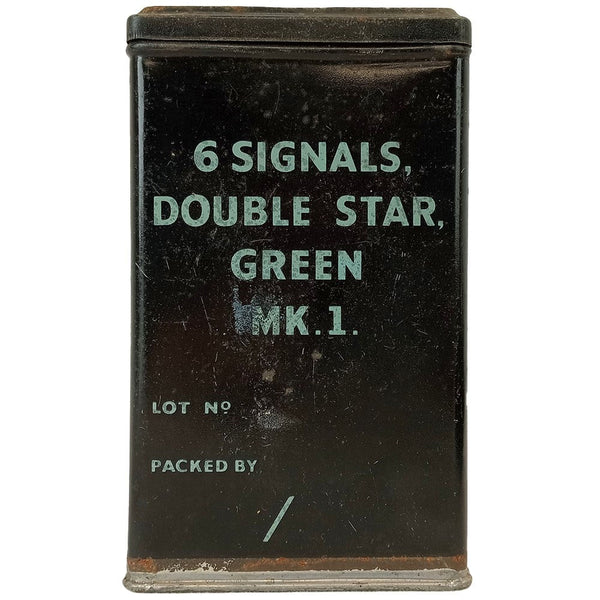 British Army WW2 Mk1 Signal Flare Tin - British Army Surplus - Boxes