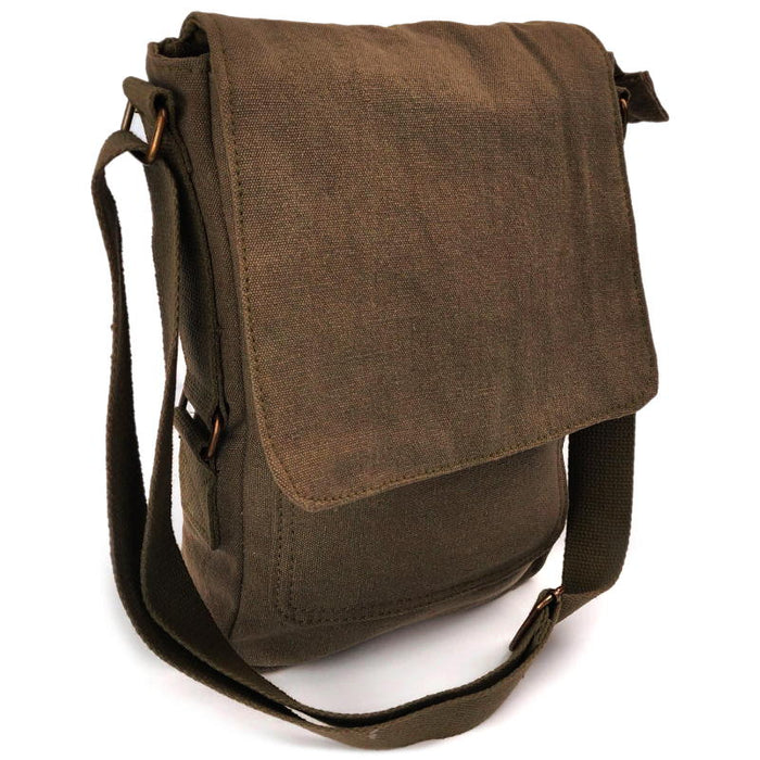 Vintage Canvas Military Tech Bag - Rothco - Shoulder Bags