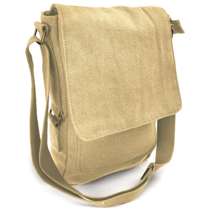 Vintage Canvas Military Tech Bag - Rothco - Shoulder Bags