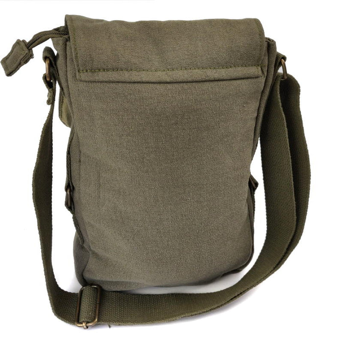 Vintage Canvas Military Tech Bag - Rothco - Shoulder Bags