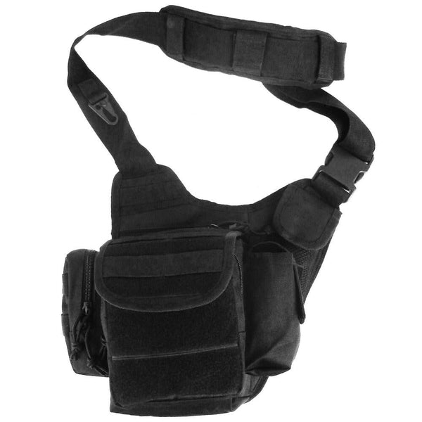 Tactical Sling Bag - Black - Mil-Tec - Sling Bags