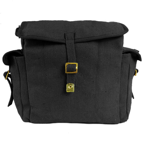 Canvas Haversack - Black - Bushtracks - Shoulder Bags