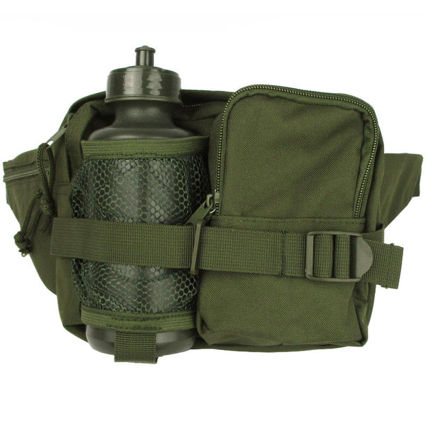 Waist Pack With Bottle - Olive Drab - Mil-Tec - Waist Packs