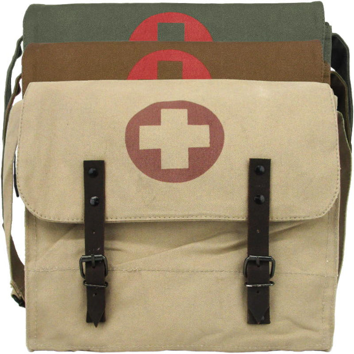 Vintage Medics Canvas Shoulder Bag - Rothco - Shoulder Bags