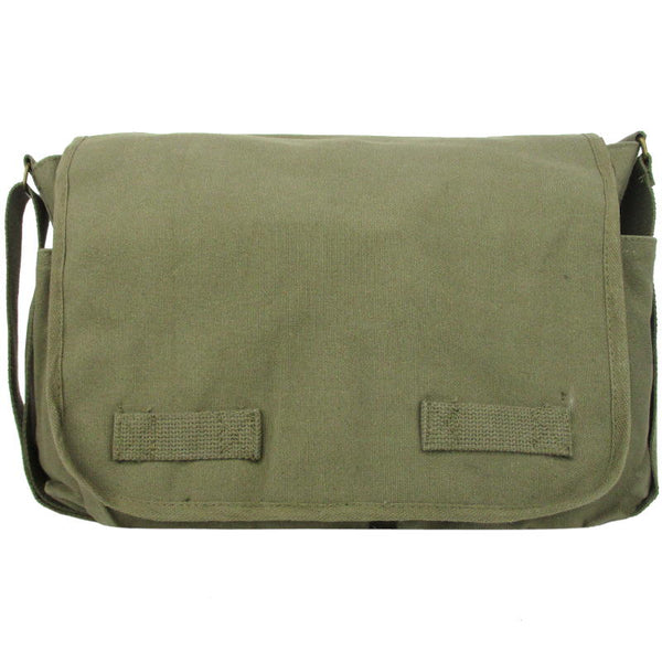 Vintage Canvas Messenger Shoulder Bag - Rothco - Shoulder Bags