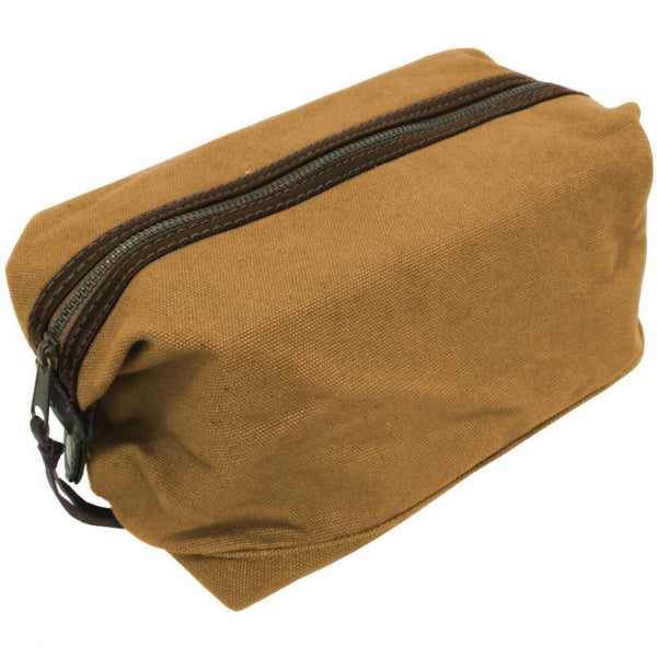 Canvas & Leather Toiletry Bag - Rothco - Wallets & Cases