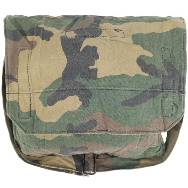 Croatian Army Woodland Shoulder Bag - Croatian Army Surplus - Shoulder Bags