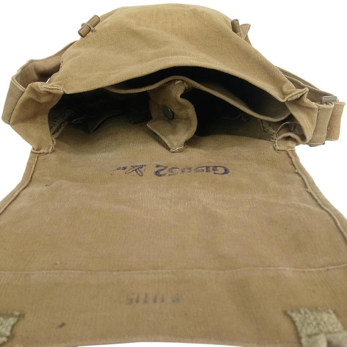 Czech Gas Mask Canvas Shoulder Bag - Czech Army Surplus - Shoulder Bags