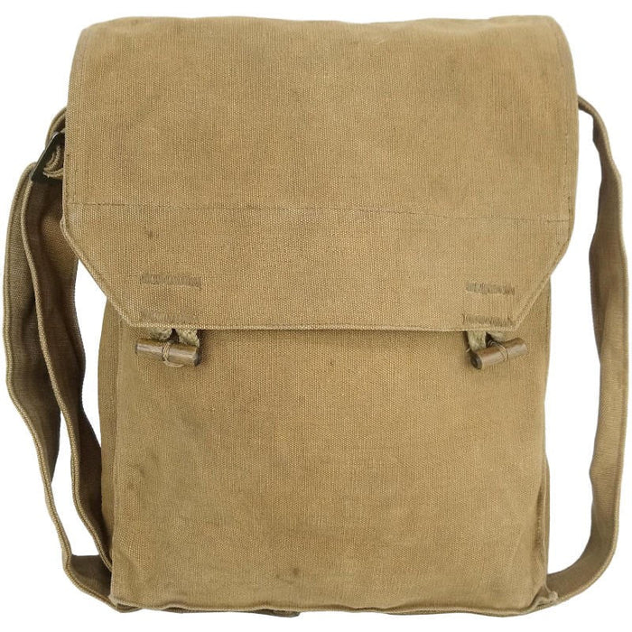 Czech Gas Mask Canvas Shoulder Bag - Czech Army Surplus - Shoulder Bags