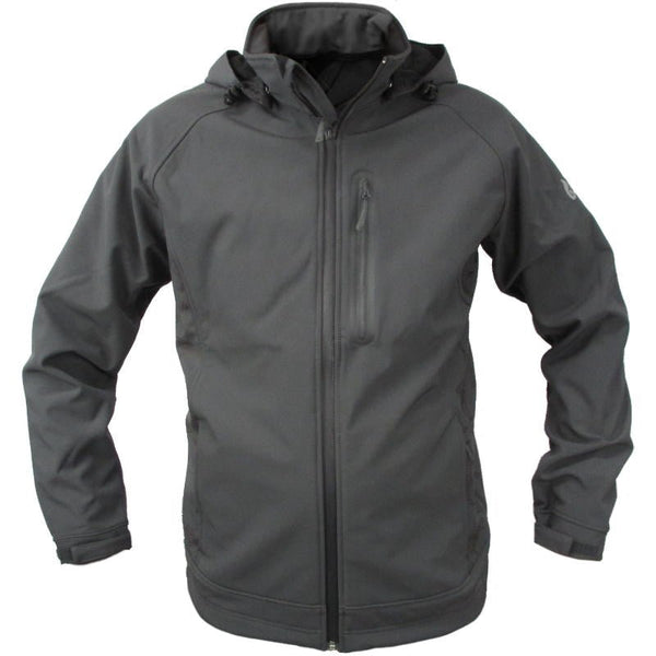 Nepia Softshell Jacket - Granite - Kiwistuff - Softshell Jacket