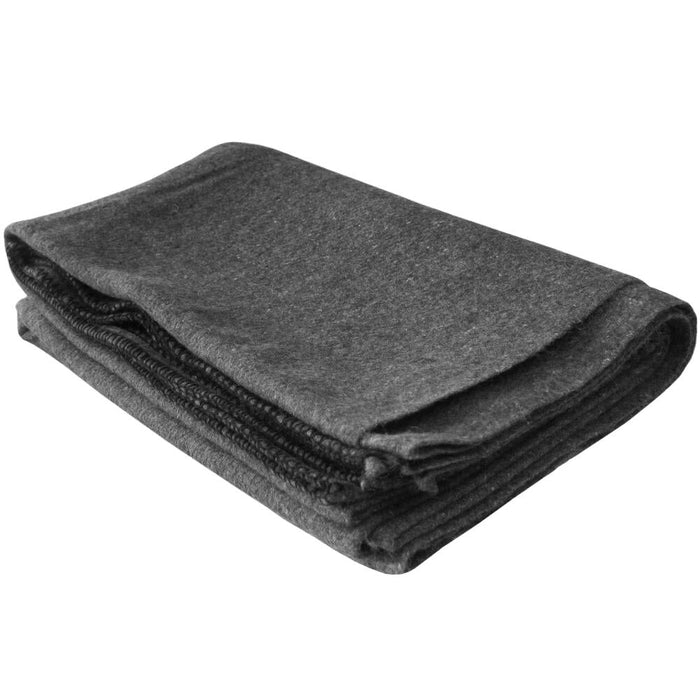 Grey Wool Blend Blanket - Bushtracks - Blankets