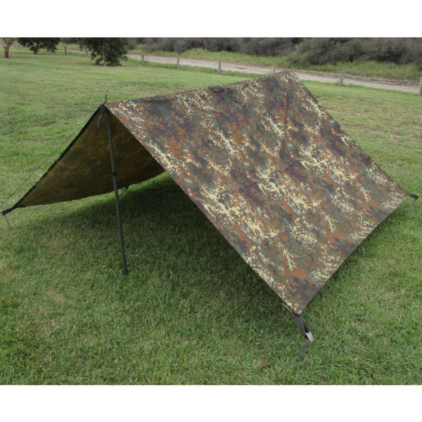 Flecktarn Camouflage Basha - Mil-Tec - Tents & Bashas