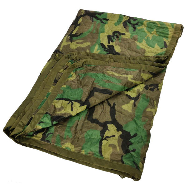 USGI Woodland Poncho Liner - US Army Surplus - Blankets