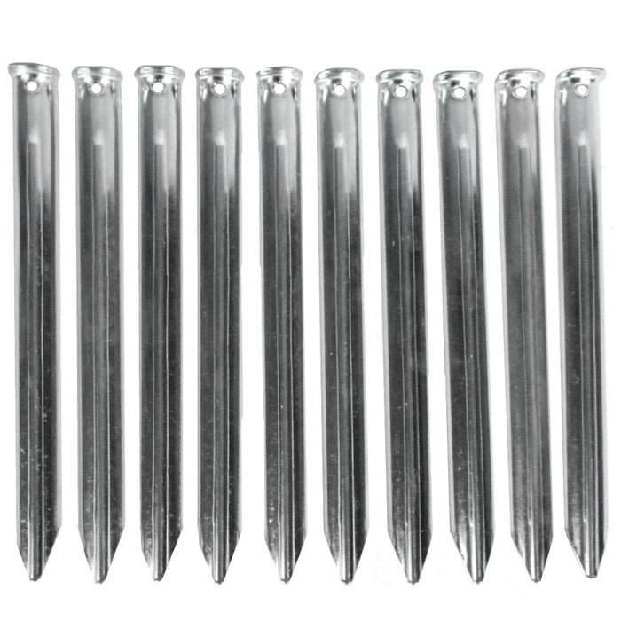 23cm Steel Tent Pegs - 10 pack