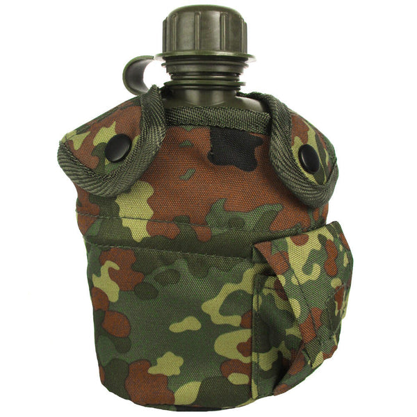 US Style Flecktarn Canteen Set - Mil-Tec - Canteens & Bottles