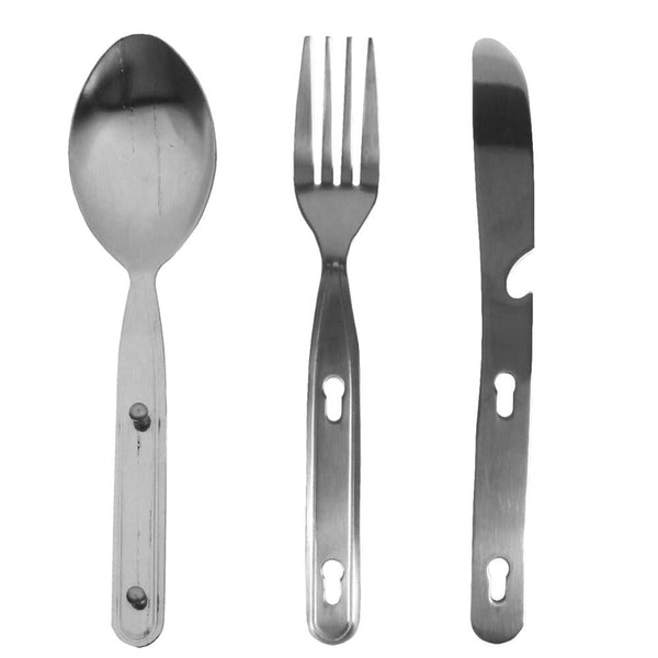 Stainless Steel Utensil Set - Mil-Tec - Utensils