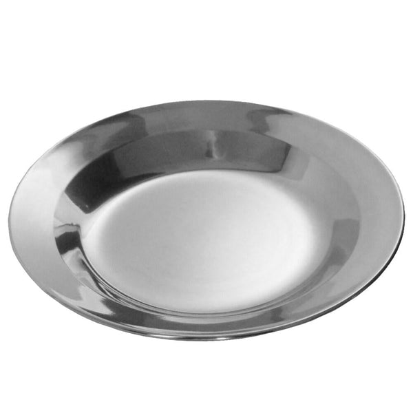 Stainless Steel 22cm Plate - Campmaster - Utensils