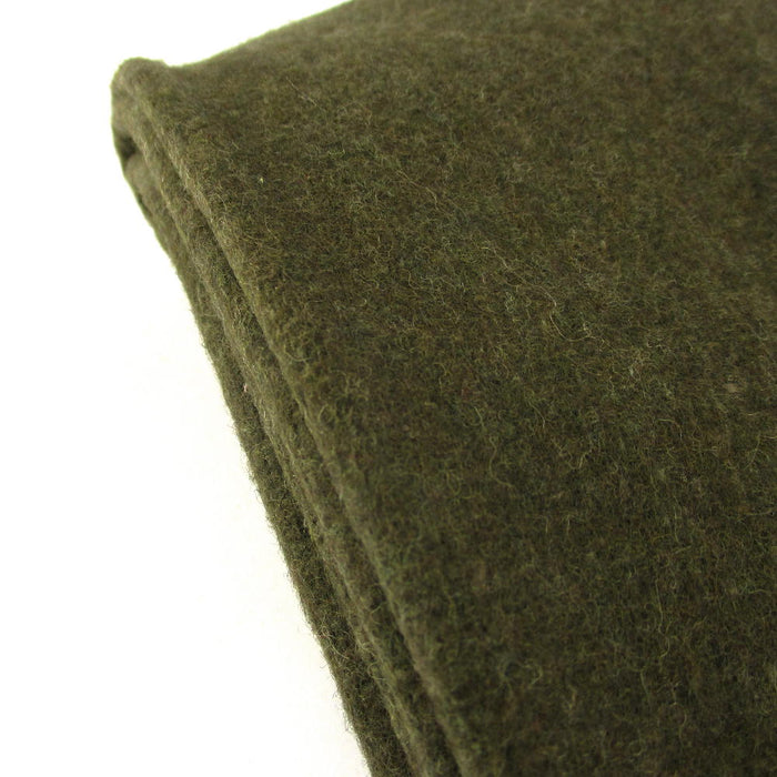 Olive Drab Wool Blanket - Bushtracks - Blankets