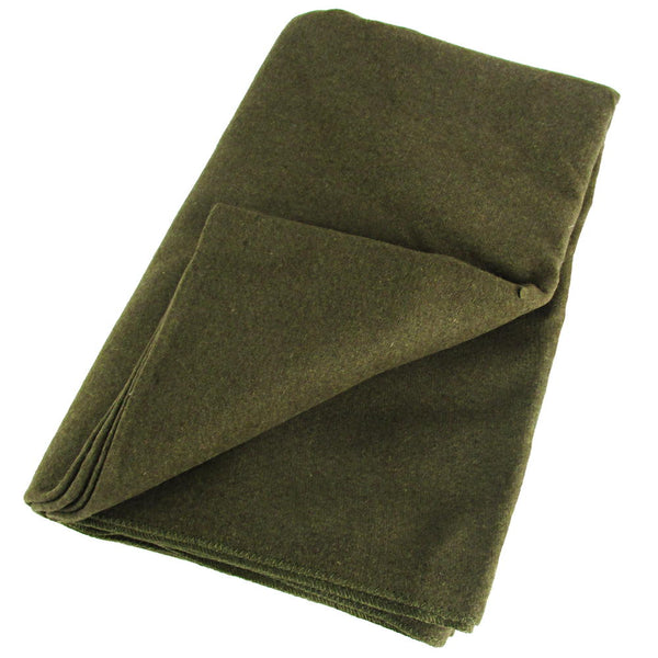 Olive Drab Wool Blanket - Bushtracks - Blankets