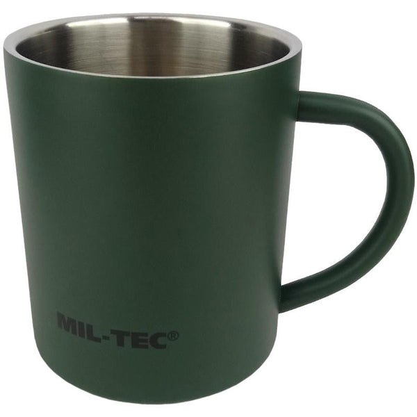 Olive Drab Insulated Mug - 300ml - Mil-Tec - Utensils