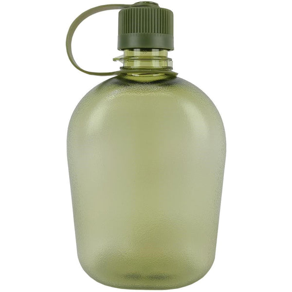 Olive Drab Transparent BPA Free Canteen - Mil-Tec - Canteens & Bottles