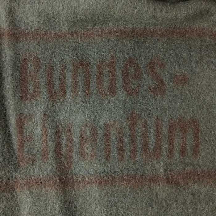 West German Wool Blanket - German Army Surplus - Blankets