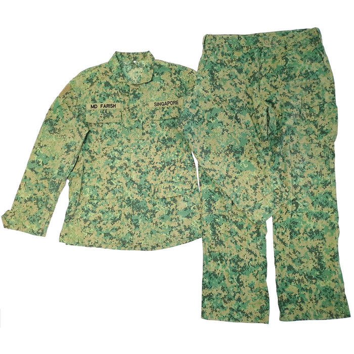 Singapore Armed Forces Pixel Camo Uniform - Singapore Army Surplus -