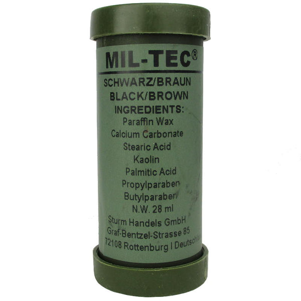 Camo Face Paint Stick - Black and Brown - Mil-Tec - Face Paint