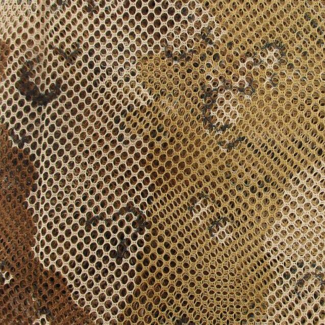 choc chip camo net detail