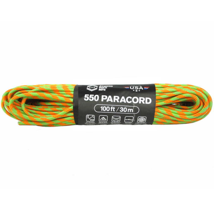 550 Paracord 100ft/30m - Atwood Rope - Rope & Cordage