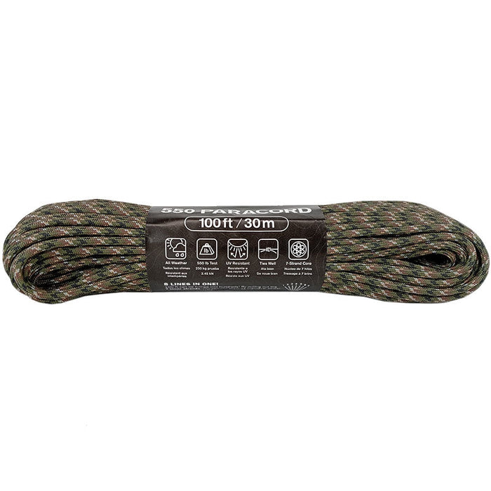 550 Paracord 100ft/30m - Atwood Rope - Rope & Cordage