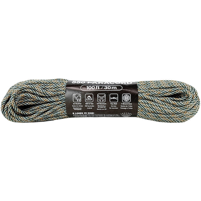 550 Paracord 100ft/30m - Atwood Rope - Rope & Cordage