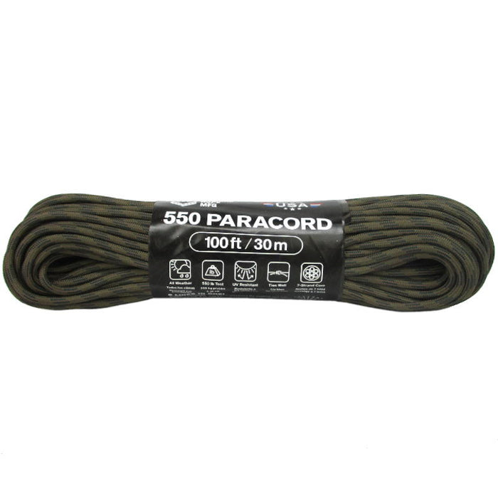 550 Paracord 100ft/30m - Atwood Rope - Rope & Cordage