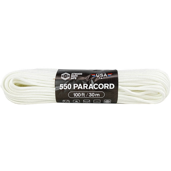 550 Paracord 100ft/30m - Atwood Rope - Rope & Cordage