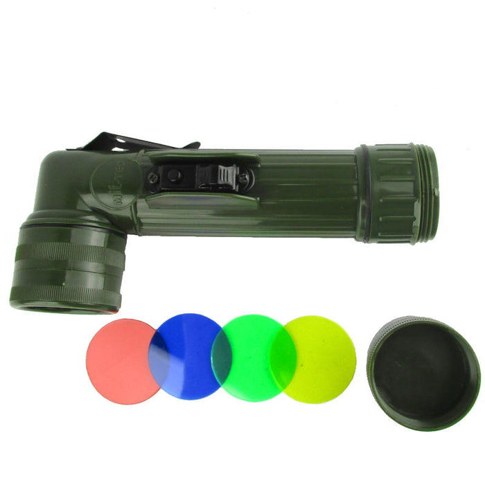 Olive Drab Anglehead LED Torch