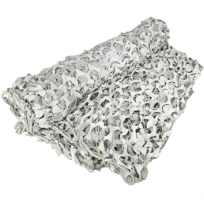 Snow Camo Net with Mesh - 3m x 3m