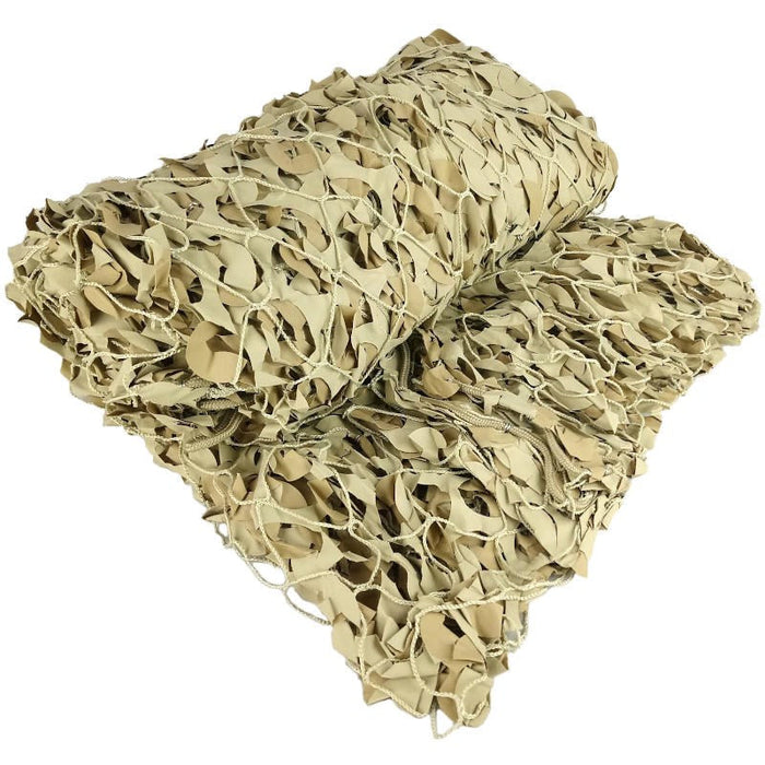 Desert Camo Net with Mesh - 6m x 3m