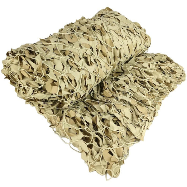 Desert Camo Net with Mesh - 3m x 3m