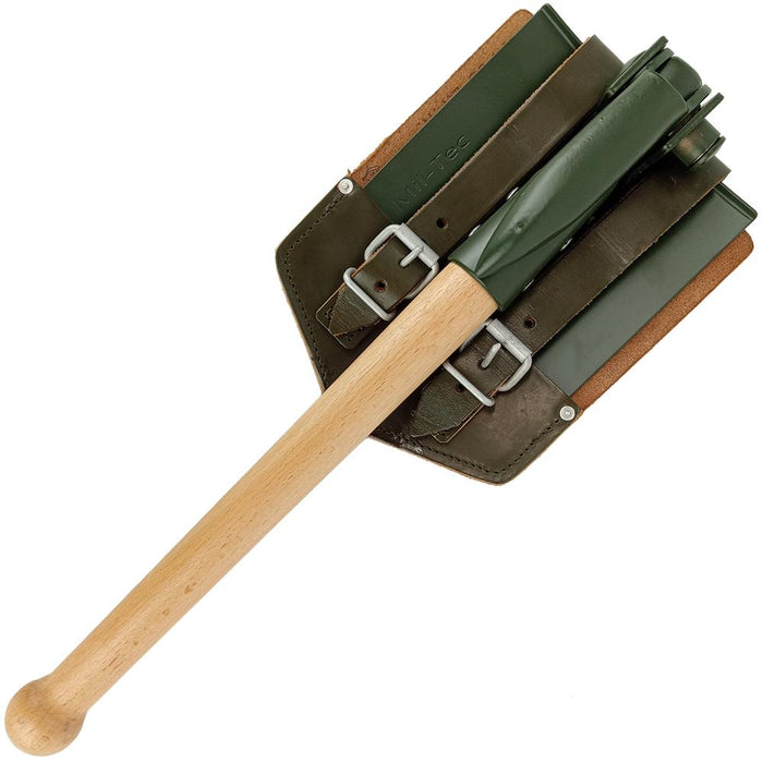 Replica West German Folding Shovel with Cover - Mil-Tec - Entrenching Tools