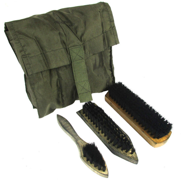 German Shoe Cleaning Kit - German Army Surplus - Boot Brushes