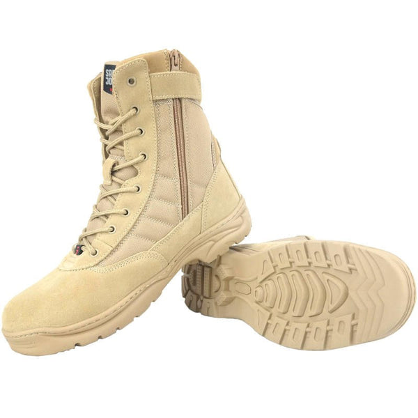 Safety Jogger Dune Boot - Tan - Safety Jogger - Combat Boots