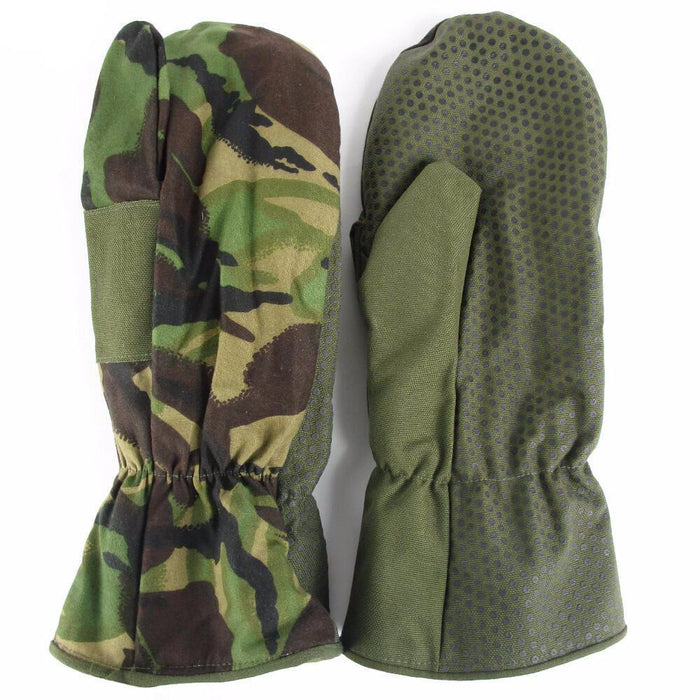 British Army DPM Lined Mittens - British Army Surplus - Mittens