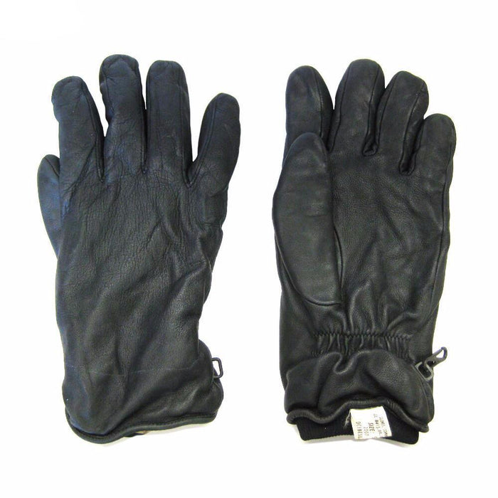 British 95 Black Leather Gloves - British Army Surplus - Gloves